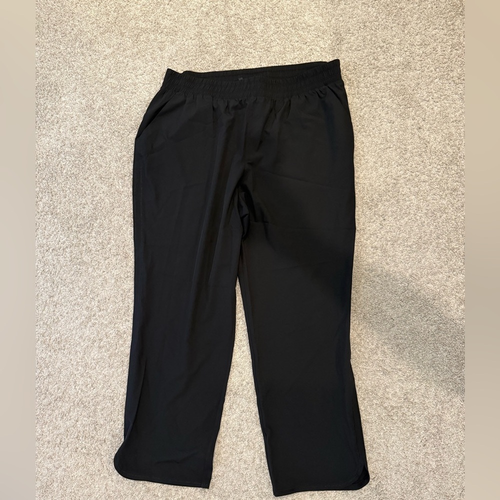 NWT Calvin Klein Women Plus Black Performance Pants